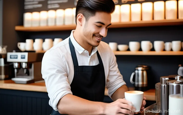 바리스타 이직 준비 가이드 - Prompt 1: The Artisan's Touch and Connection**